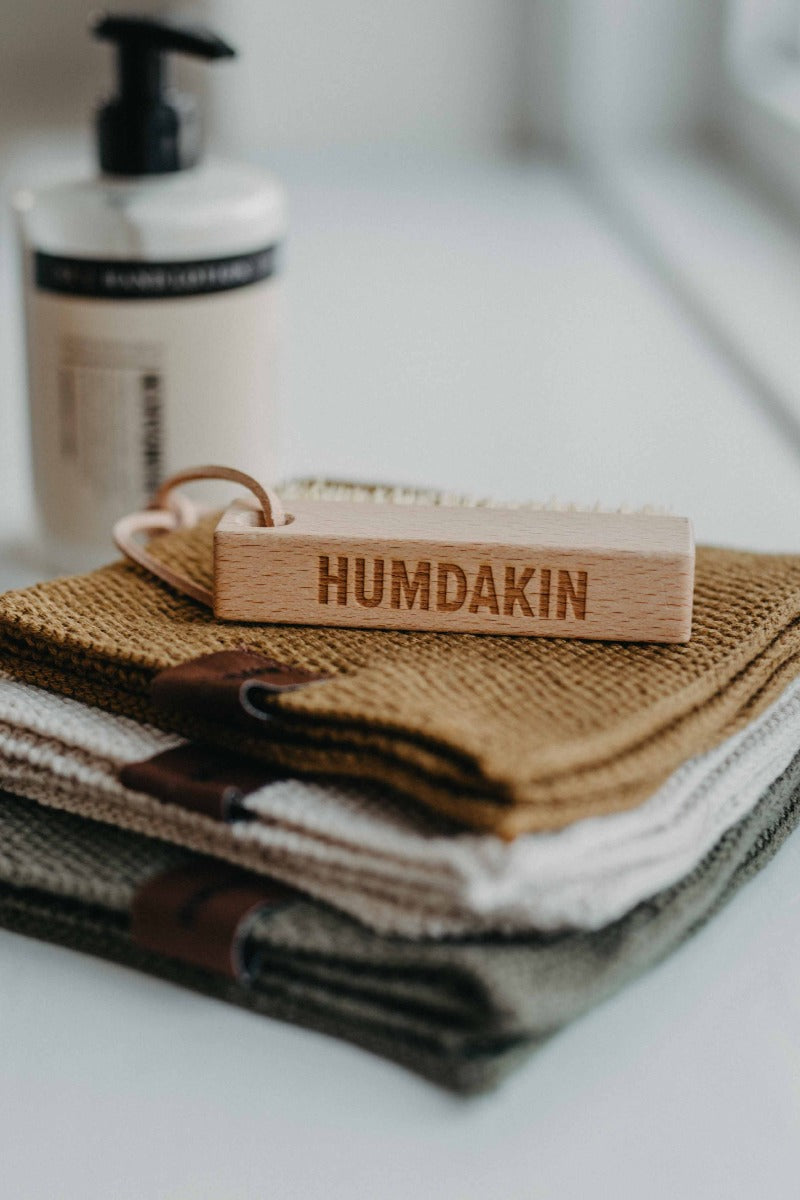 Humdakin neglebørste, træ - 4x9 cm. - Bahne